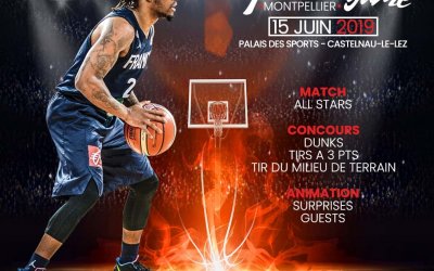 Juin 2019 – Noukou – Présent au All Star Game à Montpellier le 15 juin