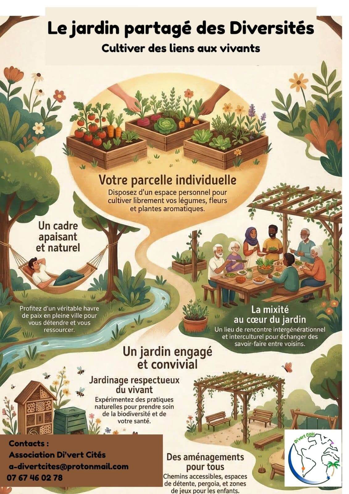 Collaboration – Association Di&rsquo;Vert Cités – Limoges – Mars 2026